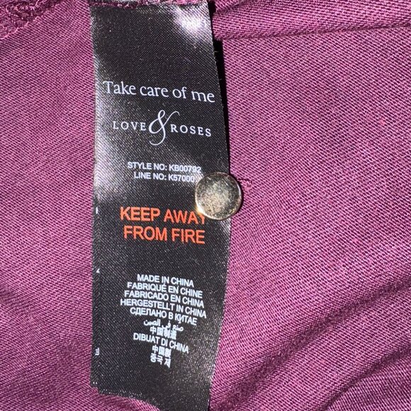 Love & Roses Berry Broderie Trim Tiered Sleeve T-Shirt Size 14 - Picture 8 of 10